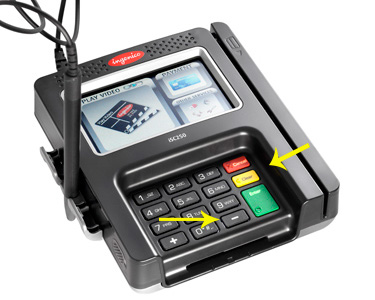 ingenico credit card machine